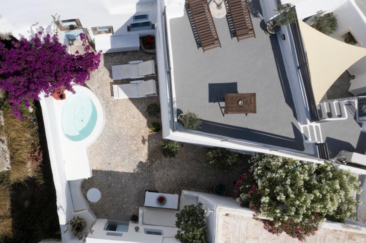 2 Bedroom Charming Villa With Outdoors Jacuzzi Megalochori  Eksteriør billede